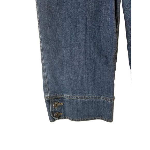Christopher Banks Capri Short Blue Jeans Women's Size 4 (30) Inseam 18 in - Picture 5 of 8